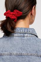 Knotted Eyelet Scrunchie By Free People